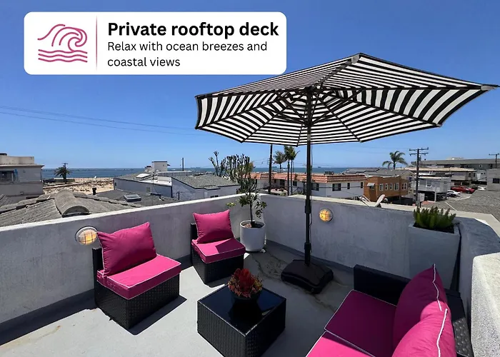 Rooftop Deck W/ 180° Ocean Views